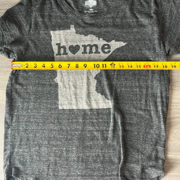 State of Mine Minnesota "Home" Graphic Tee - Heather Grey - Medium - Picture 6 of 6